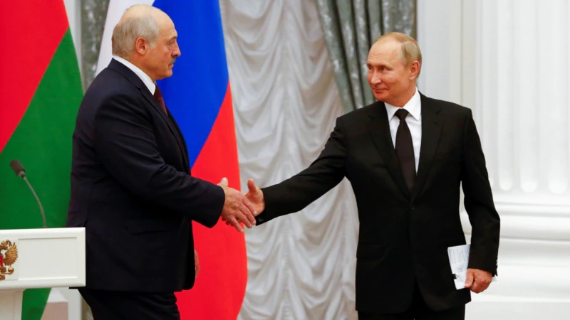 Путин – Лукашенко: в одной команде
