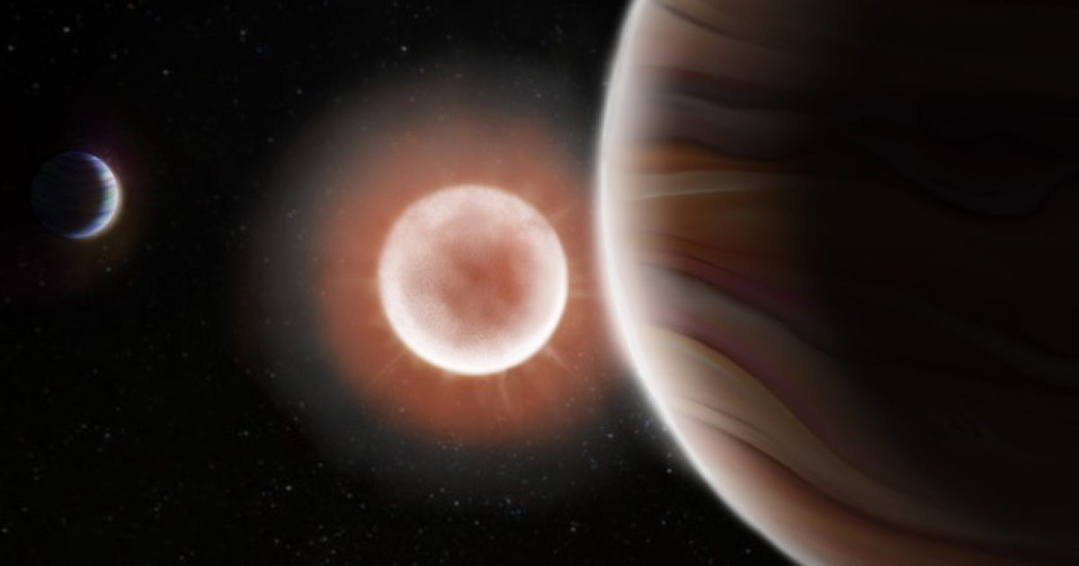 Телескоп TESS обнаружил двух экзогигантов с долгим периодом вокруг оранжевого карлика