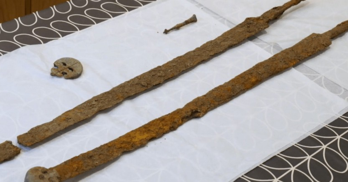 Поискавший британец обнаружил два древнеримских спата