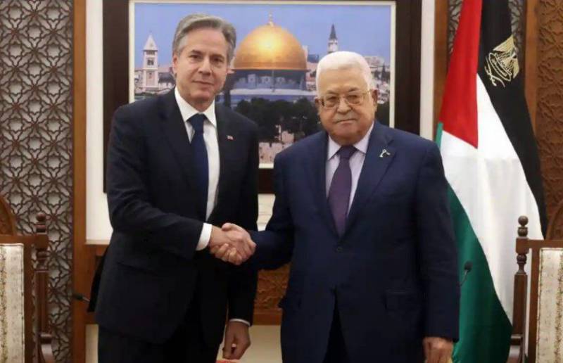 Энтони Блинкен предложил лидеру Палестины Махмуду Аббасу взять под управление сектор Газа после окончания операции Израиля