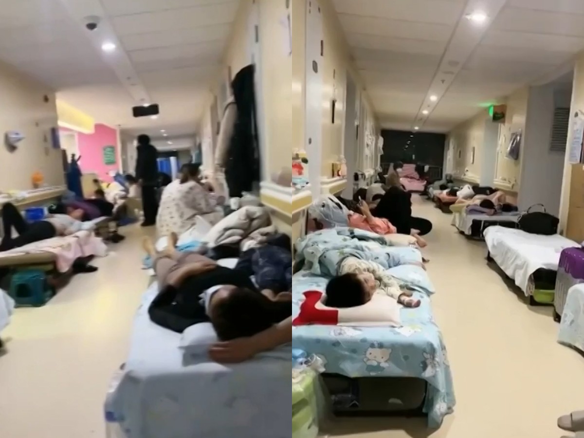 Вирус-мутант захватил Китай: пациенты лежат в коридорах больниц