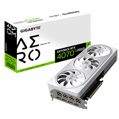 Так выглядят GeForce RTX 4070 Ti Super и GeForce RTX 4080 Super. Первые изображения видеокарт от Gigabyte и Plait