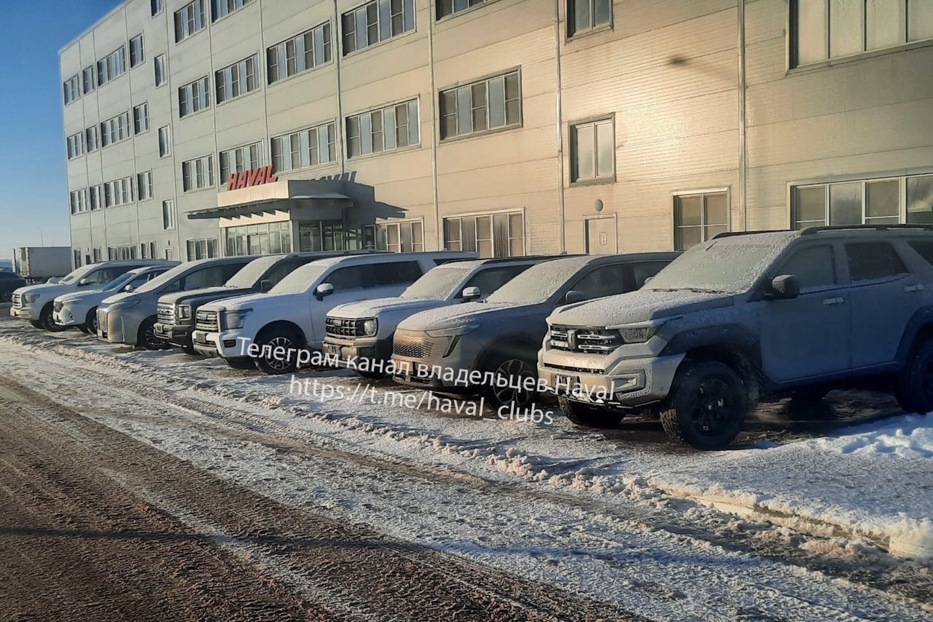 На тульском заводе Haval сфотографировали пять грядущих новинок