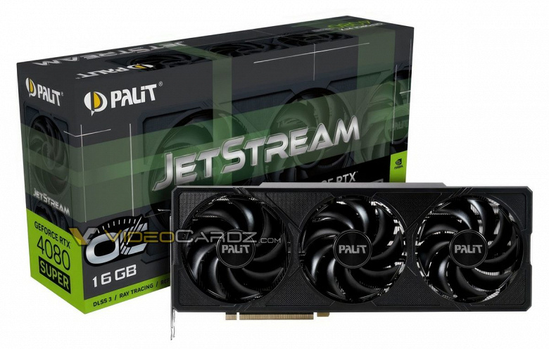 Так выглядят GeForce RTX 4070 Ti Super и GeForce RTX 4080 Super. Первые изображения видеокарт от Gigabyte и Plait