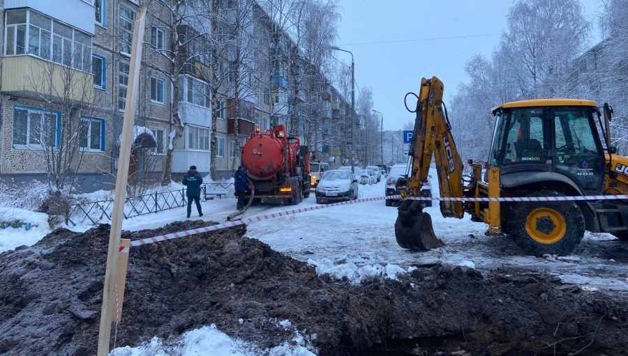 В Архангельске 25 домов остались без воды в холода