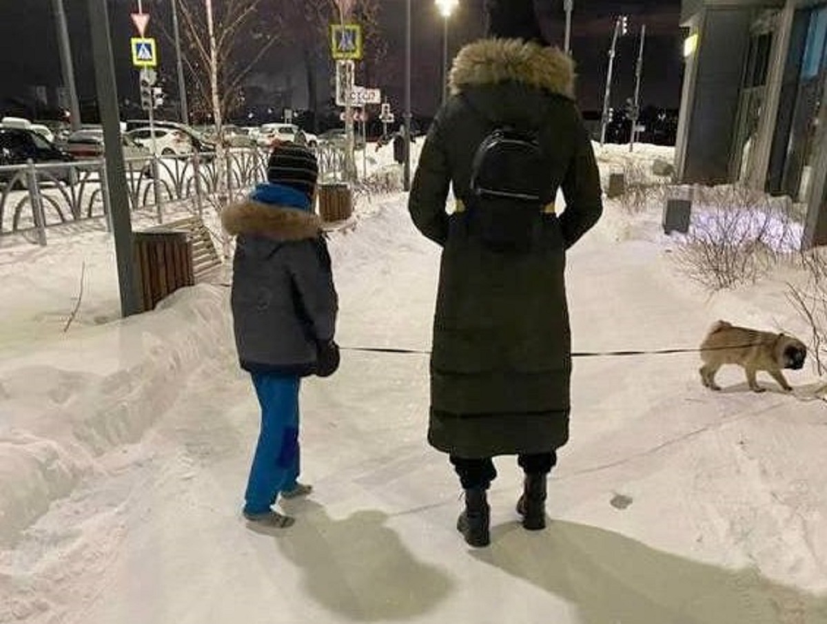 В Екатеринбурге мать вывела сына в одних носках на прогулку с собакой