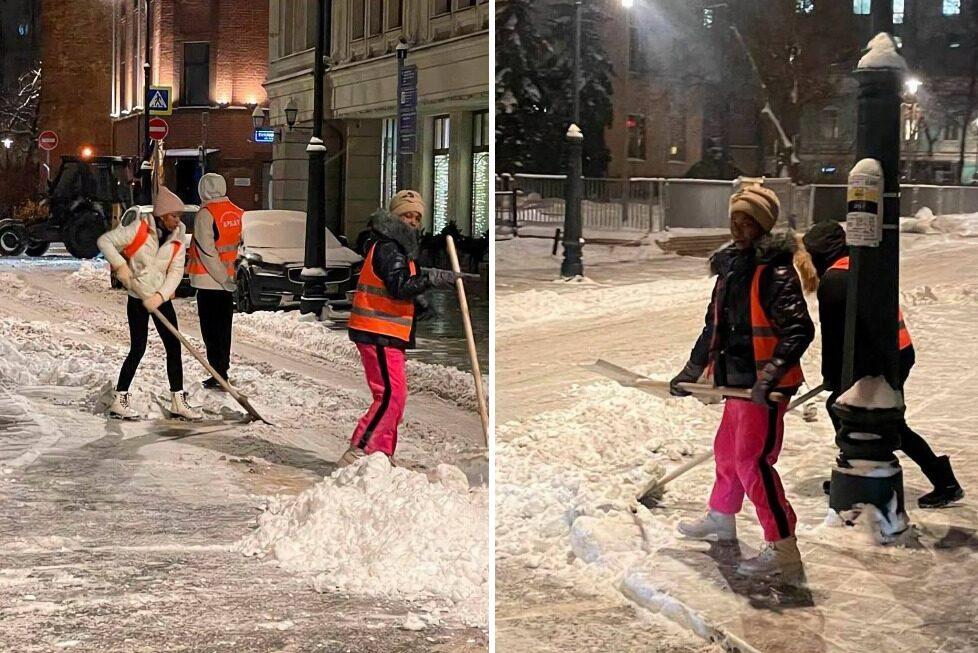 Власти Москвы объяснили участие кубинцев в уборке снега в ЦАО