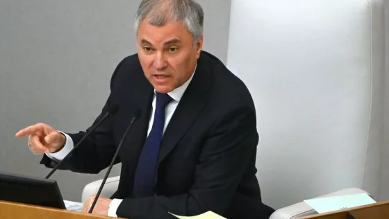 Володин назвал законом о негодяях проект о конфискации имущества за фейки о ВС РФ