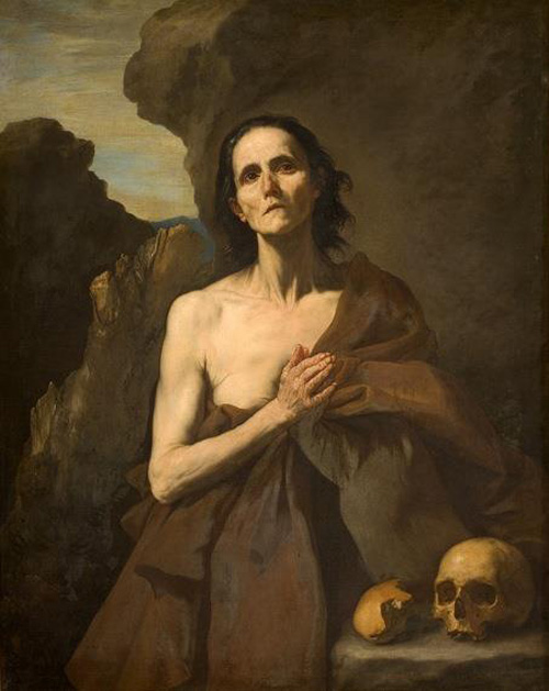 Хосе да Рибера. Святая Мария Египетская, 1641.