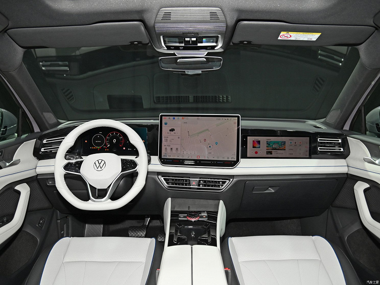 Посторонись, Monjaro. Представлен совершенно новый Volkswagen Tiguan L 2024, и теперь у него три экрана на передней панели