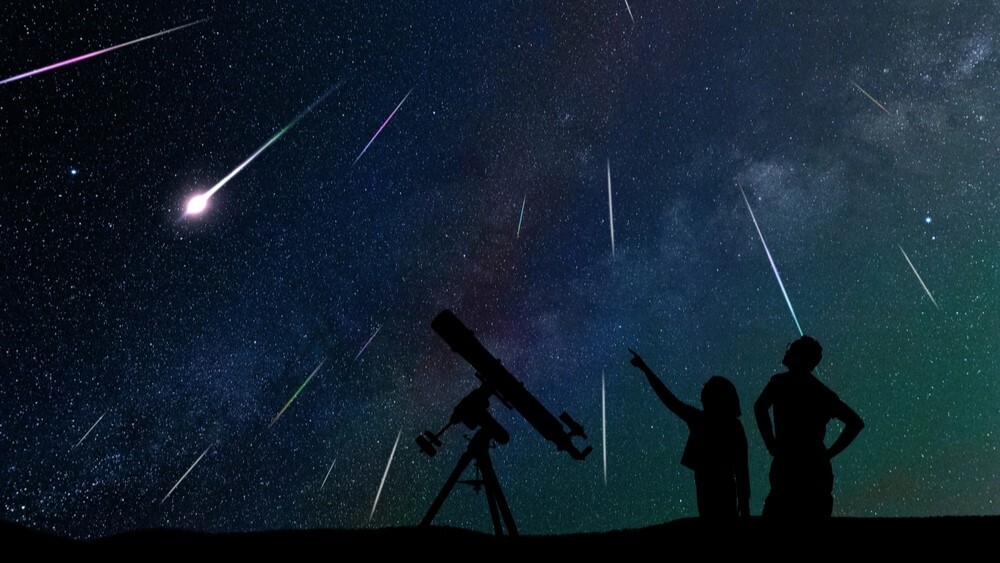 ночь на понедельник ожидается первый в 2024 году звездопад