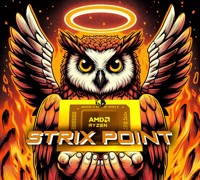 Каков будет ответ Intel на это? Новый мобильный APU AMD Strix Halo мощностью 55 Вт с огромным iGPU и 12-ядерным Strix Point 