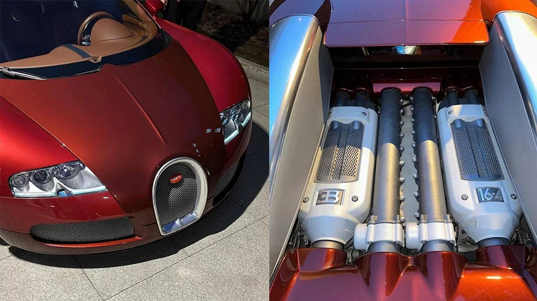 В России продают Bugatti Veyron. Автомобиль уже находится в Москве