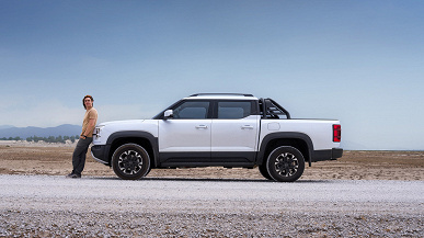 «Формат» Toyota Hilux, дизайн как у Ford F-150, платформа от BYD Leopard 5: пикап BYD Shark показали на официальных изображениях