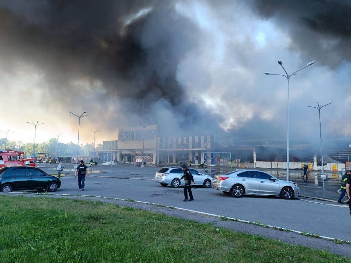 ТАСС: ВС РФ ракетным ударом уничтожили склад ВСУ в здании ТЦ «Эпицентр» в Харькове