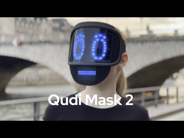 1718374833 63 Цифровая маска Qudi Mask 2 позволит носителю проявить себя весьма