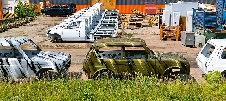 Производство АвтоВАЗа, которое простаивало более восьми лет, теперь работает на полную. Фото и видео демонстрируют продукцию «ВИС-Авто» в корпусе бывшего ОПП