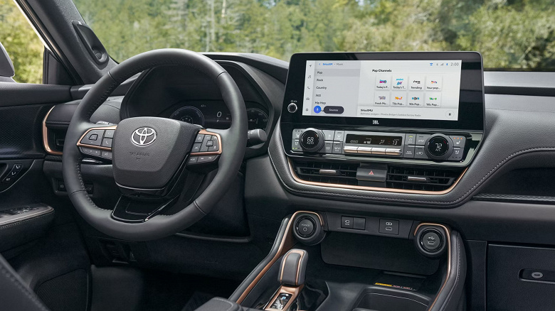 Большой кроссовер Toyota Grand Highlander подешевел в России на миллион рублей