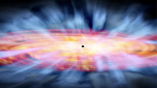 Исследование показывает, что ветры сверхмассивных чёрных дыр могут прерывать звездообразование и даже «убивать» галактики