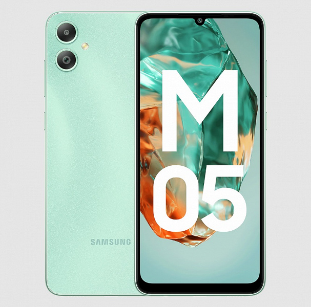 Представлен бюджетный смартфон Samsung Galaxy M05