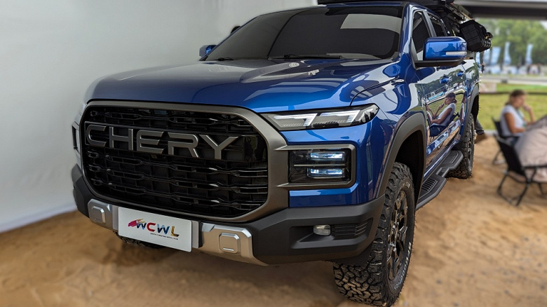 Chery замахнулась на Toyota Hilux и Ford Ranger. Представлен прототип первого пикапа Chery