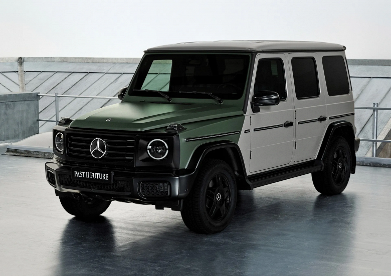 Новый «кубик». Представлен Mercedes-Benz G-Class Past II Future